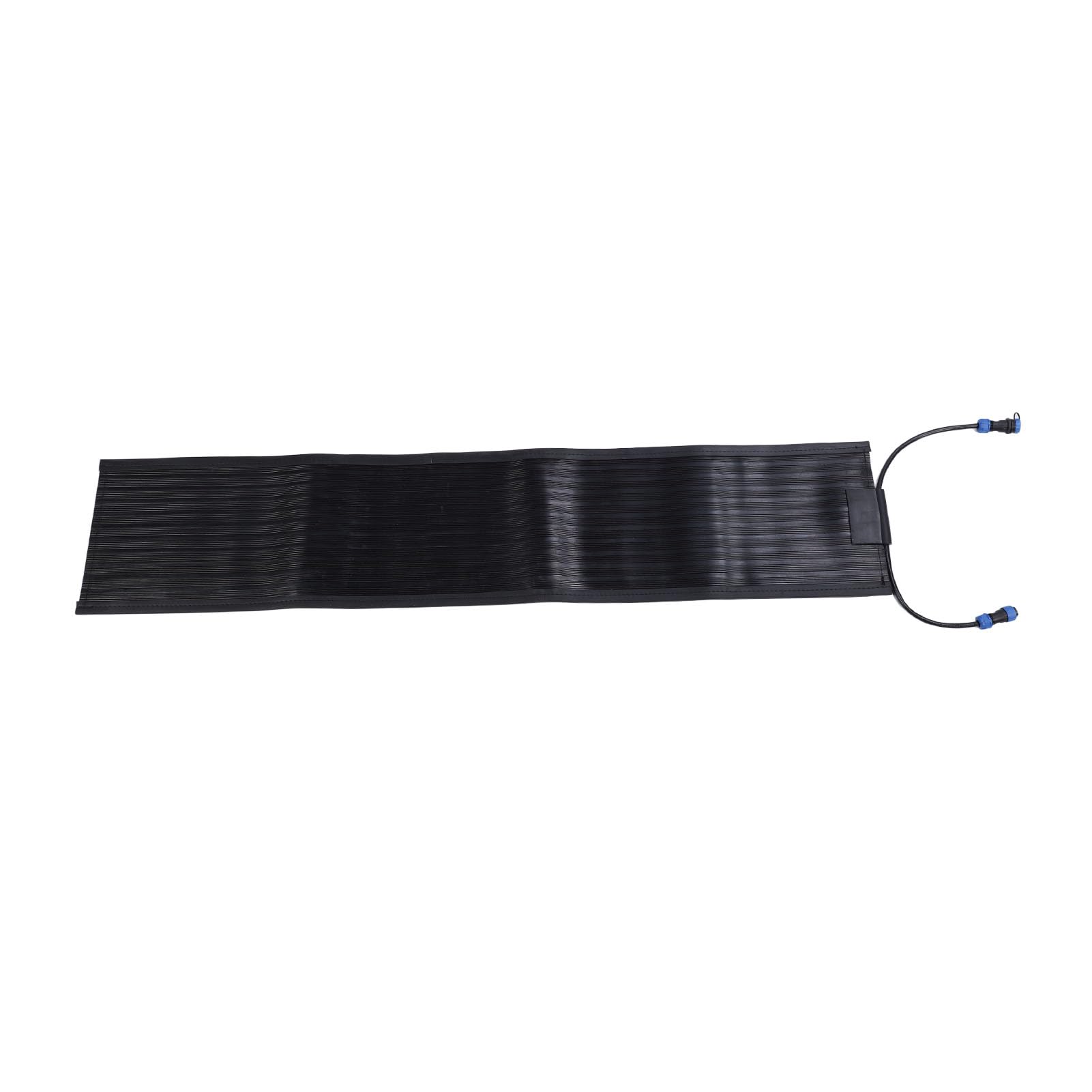Tapis de Fonte de Neige Chauffée, Tapis de Fonte de Neige 140W pour Une Installation Facile, Non Glissée, Efficace pour Les Terrasses (Plug UE 220V)