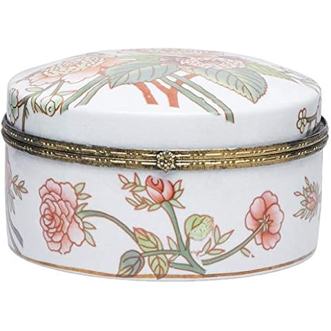 BETTER & BEST Caja de Porcelana y Bronce Redonda Cover