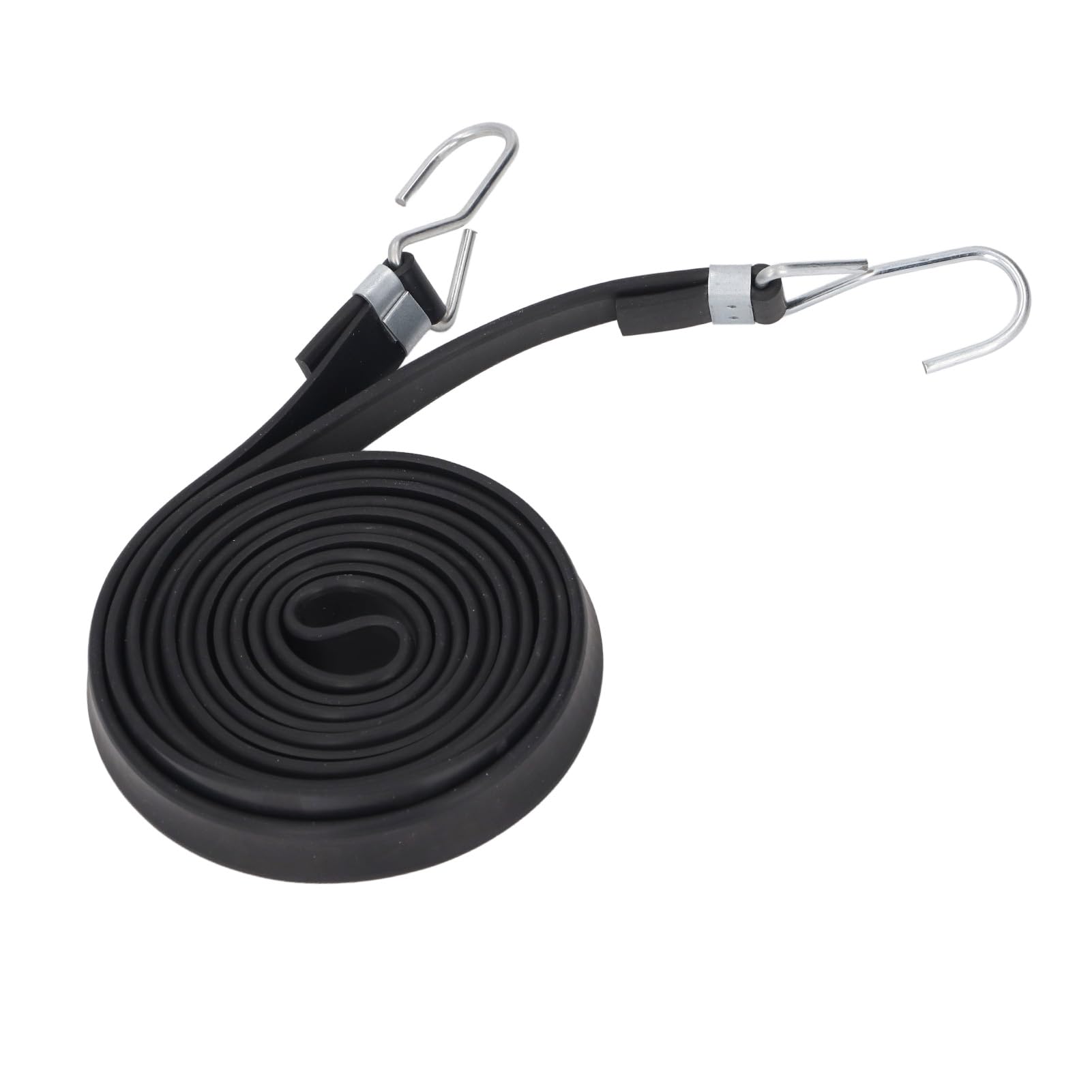 Corde Bungee Outdoor Pesante, 10pcs Lunghi elasticità Grave Regolabili con Gancio, Cinturini Bungee per Bagagli, Portapacchi, Telo, Teloni, Carico in Movimento, Campi, Teloni,