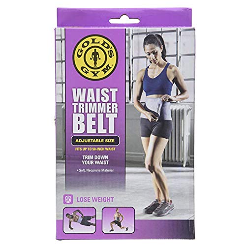 Gold’s Gym Waist Trimmer Belt Adjustable Size fits up to 50 inch