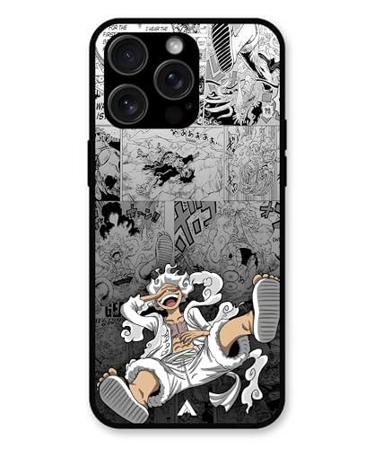 Image of Premium Anime 2 Case for iPhone 14 Pro Max (Glossy Finish) Soft-Touch Metal TPU Back Cover, Shockproof, Designer, Aesthetic Mobile Phone Case