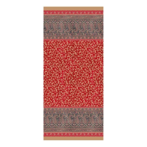 Bassetti Foulard como R1 9324040   Juego de satén mako (270 x 270 cm), Color Rojo