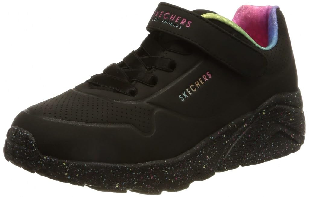 Skechers 310457L-BKMT_37, Zapatillas, Calzado Deportivo, Black, EU