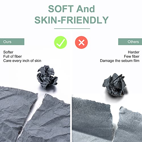 Natural Oil Blotting Sheets For Face,26% Larger Blotting Paper For Oily Skin With Bamboo Charcoal,Makeup Friendly High-Performance Oil Absorbing Wipes 200,Easy To Oil Control #TOP3
