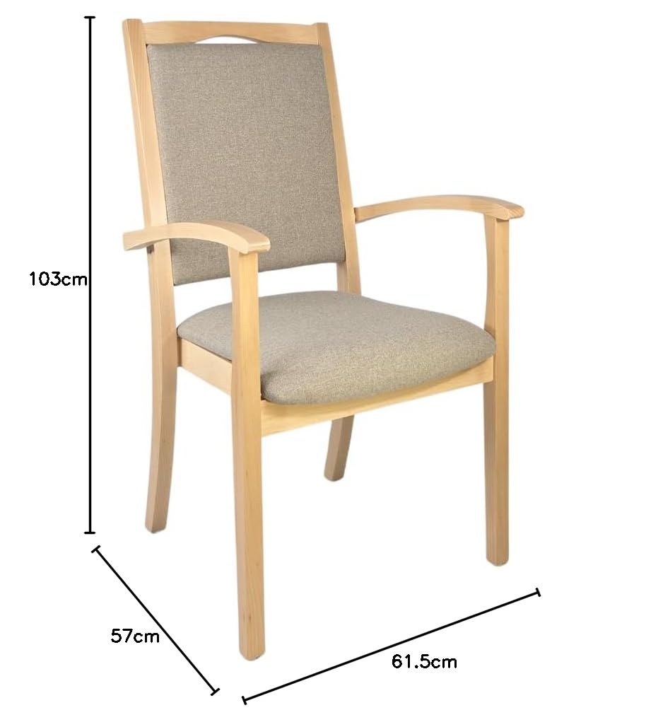 Alexander Hochlehner Seniorenstuhl – Ergonomischer Armlehnenstuhl | Für Senioren, Für Pflege