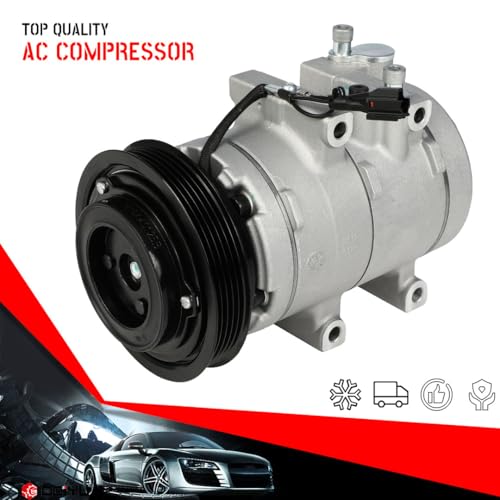 Image of CCIYU AC Compressor w /Clutch for Kia Optima L4 2.4L 1999-2006