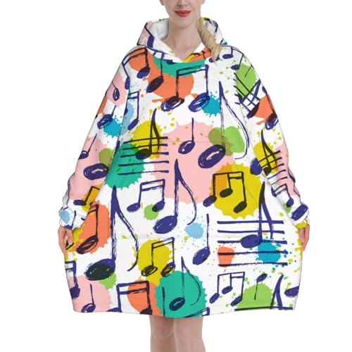 Sweat couverture musique : flanelle douce pour soirées cocooning