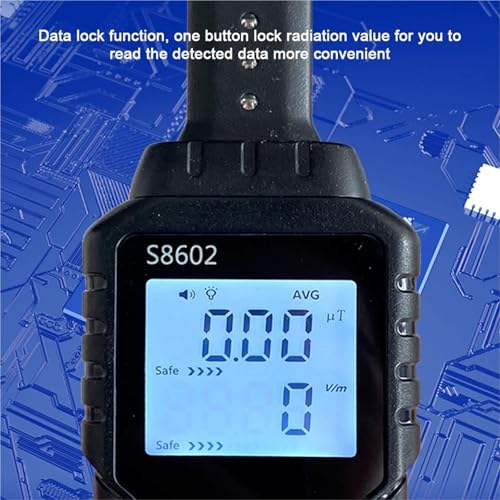 Medidor Gauss 3 en 1 Digital Radiación y Magnetismo miniatura 3