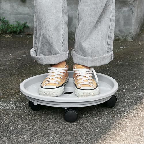 Porte plante à roulettes et support de pot de fleur mobile intérieur - 7