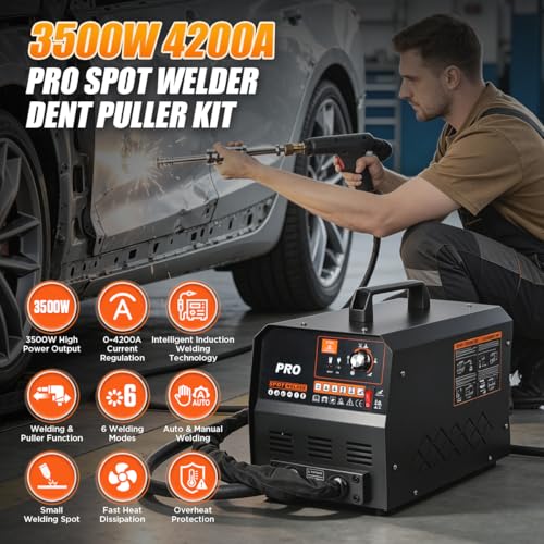 3500W 4200A Stud Welder Dent Puller
