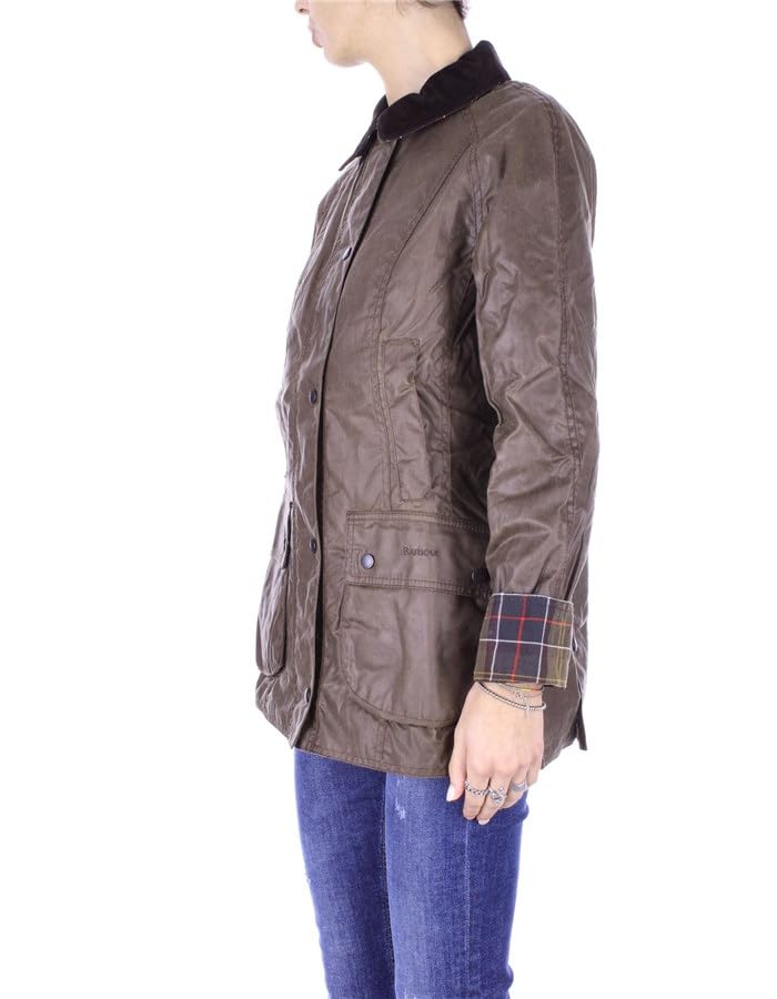 Barbour Women's Beadnell Wax Jacket in Bark (US, Numeric, 12, Bark, Beadnell Wax Jacket)2