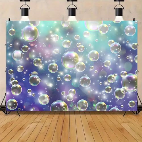 Fondo Fotográfico Bubble Birthday Party 8X6FT miniatura 5