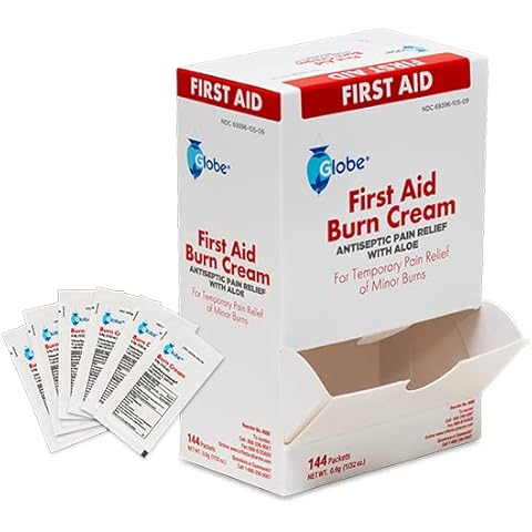 Globe First Aid Burn Cream Packets Cover