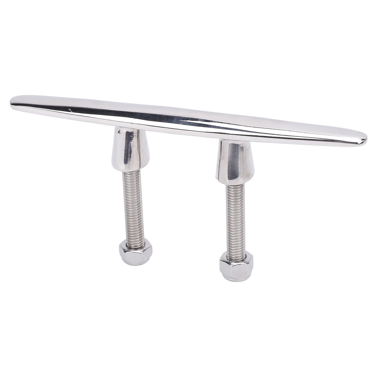 Asixxsix 6 Inch Boat Cleat, 316 Stainless Steel Marine Dock Cleat, Marine Grade Rope Cleat, Boat Tie Down Cleat, Rope Cleat Tie Down for RV Yacht Cargo Ship Speedboat