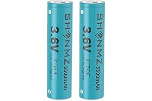 SHENMZ 2 Pack 3.6v Rechargeable Battery