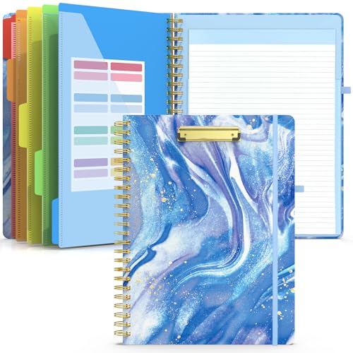 Porte-bloc bleu Sooez fini les feuilles volantes au bureau