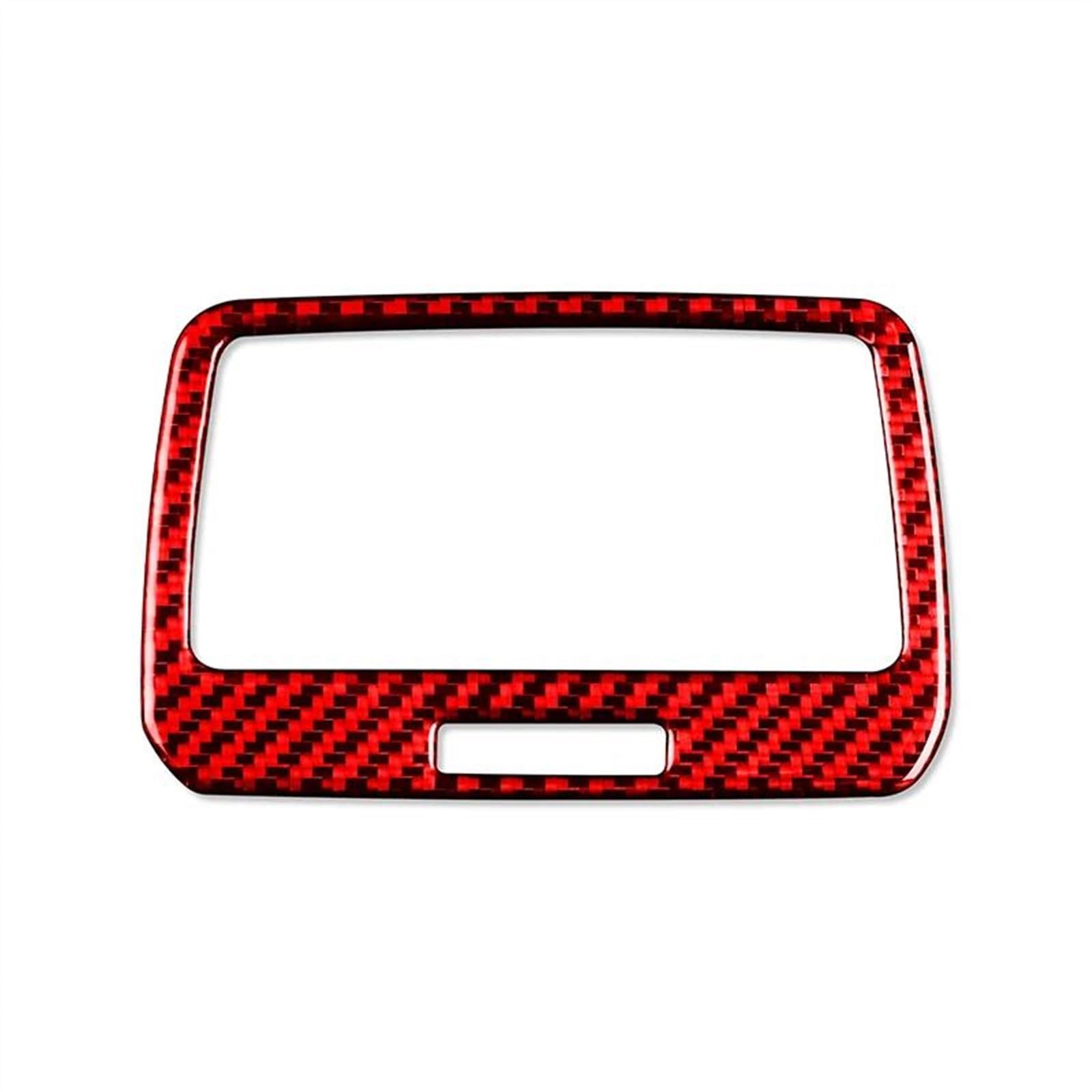 Piwine Rosso Car Interior Accessories Sticker Modified Rear Exhaust Vent Frame Decoration For Golf 7