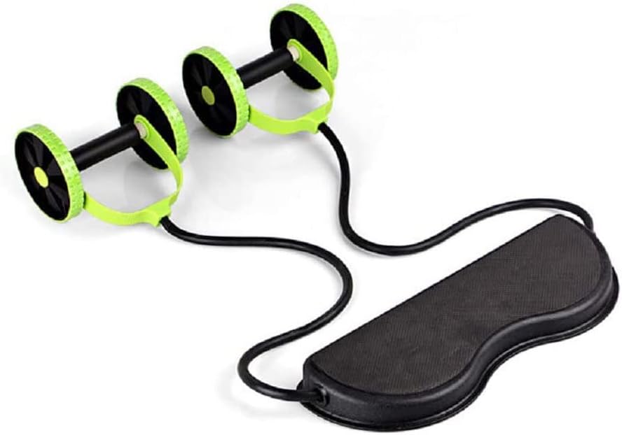 Gym Abdominal Abs Roller Waist Wheel Handle Workout Machine Fitness Exercise
