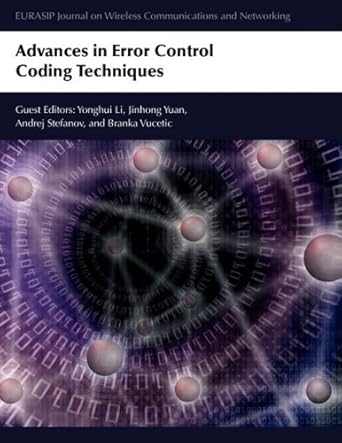 Buy Advances in Error Control Coding Techniques Book Online at Low ...