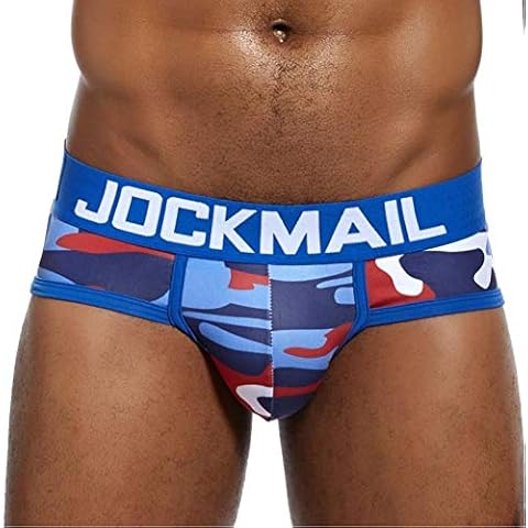 HJBK Calzoncillos De Seda De Hielo Estampados De Camuflaje Cover
