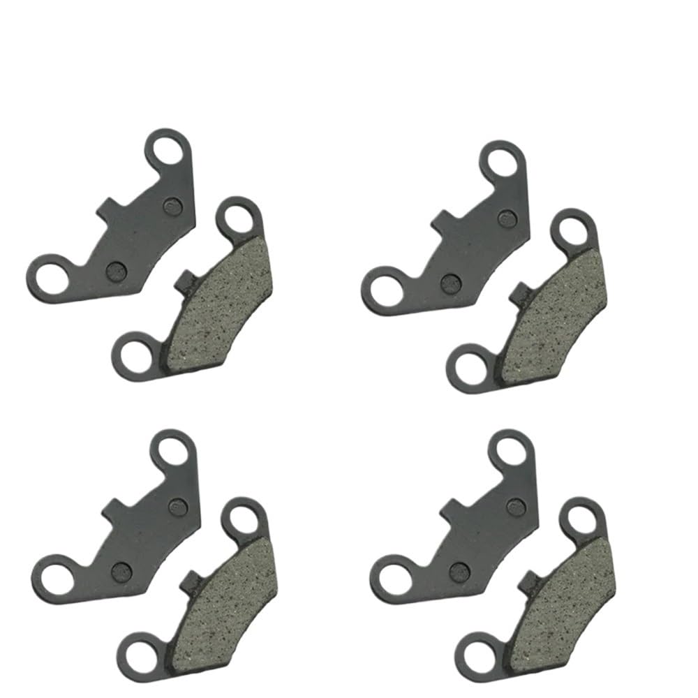 Klocki hamulcowe do motocykli, klocki hamulcowe do quadów Chunfeng X5 X6 X8, trzykołowe gokarty, pasujące do przednich klocków hamulcowych tarczowych CFMOTO(4 pair)