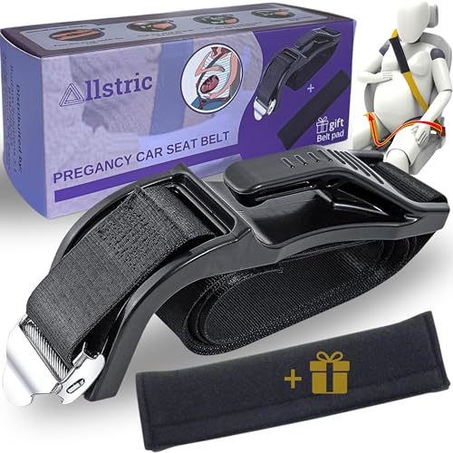 Allstric® Schwangerschafts-Komfortgurt fürs Auto mit Polster – Bequemer...