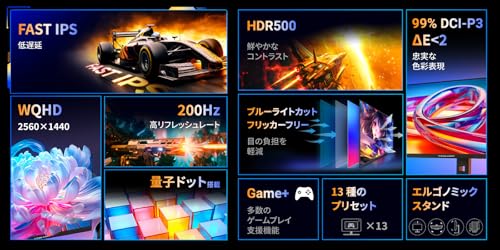 TITAN ARMY P2710R-QD ゲーミングモニター の商品画像 2