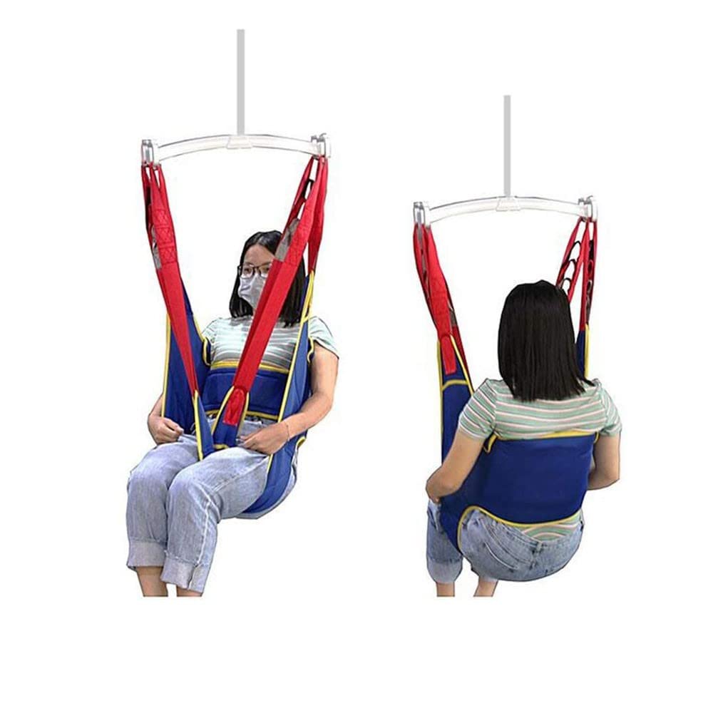 Grúa De Paciente - Arnés Elevación Paciente Cuerpo Completo - Eslinga De Elevación con para Paciente Y Minusválido - para Posicionamiento Y Elevación De La Cama Enfermería