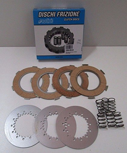 Serie Discos de embrague Polini para Piaggio Vespa PX 125/150 LML 4 discos Racing