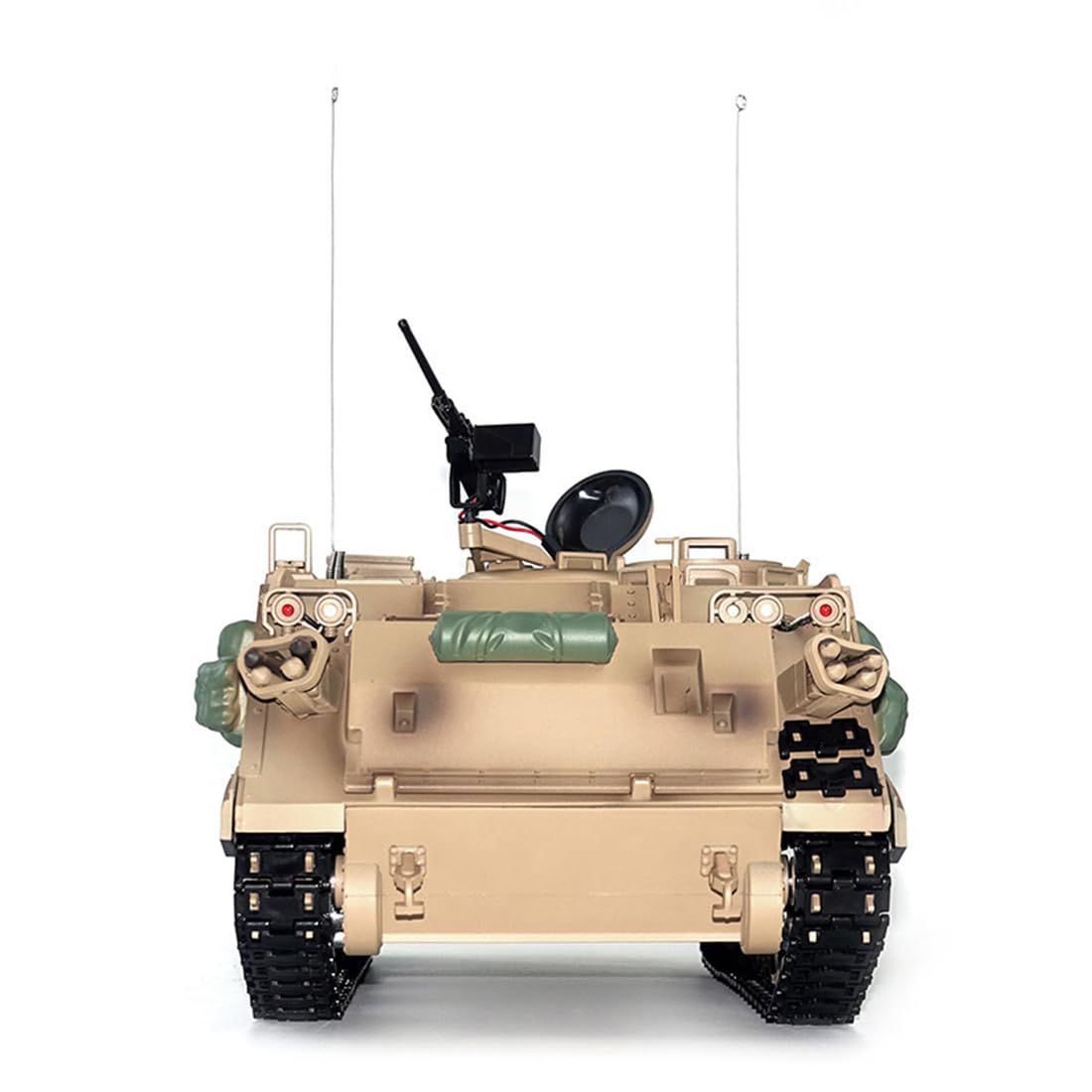 Transporte blindado de personal a escala 1/16 M311A2 RC, vehículo a control remoto totalmente proporcional de 2.4 G con humo realista, sonido y luces, regalo para adultos, adolescentes, simulación y
