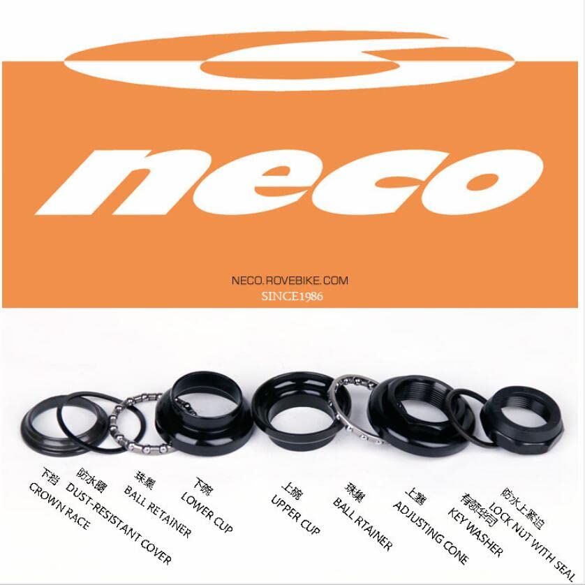 Amazon | Neco 22.2mm バイクヘッドセット1インチ 25.4mm スレッド