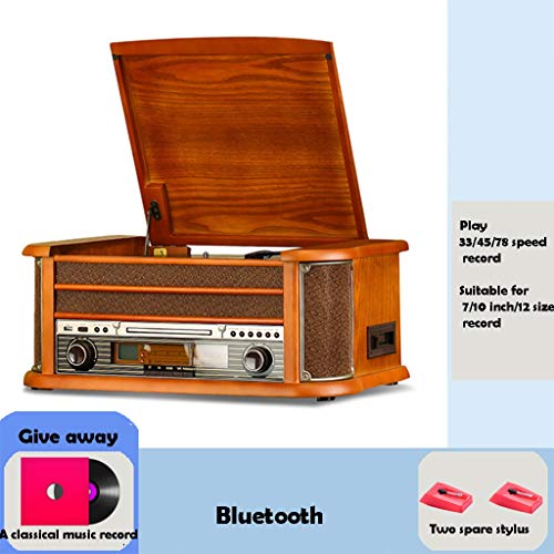 ARCH Tourne Disque Vinyle 6-en-1 Bluetooth Player & Multimédia Centre, Haut-parleurs Stéréo Intégrés – Platine Vinyle… - Les Beatles, Paul McCartney, John Lennon, RIngo Starr, George Harrison ARCH Tourne Disque Vinyle 6-en-1 Bluetooth Player & Multimédia Centre, Haut-parleurs Stéréo Intégrés - Platine Vinyle… – Image 3