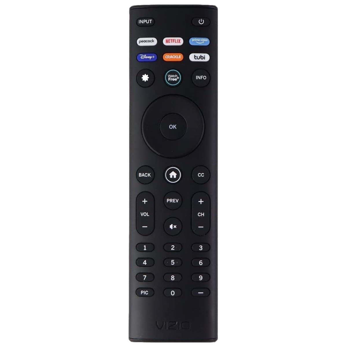 OEM Replacement Remote Control XRT140 for All VIZIO Smartcast D/E/M/P/V/PX Series Smart TVs (Peacock/Netflix/PrimeVideo/Disney+/Crackle/Tubi)