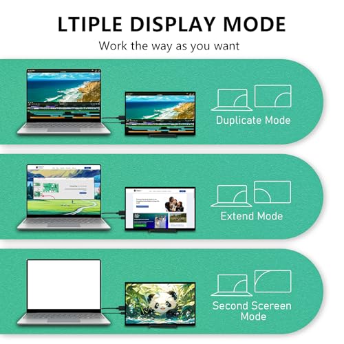 Image of HAMTYSAN Raspberry Pi Screen 10.1'' HDMI Monitor 1024x600 IPS LCD Display 16:9 Laptop External Monitor for Raspberry Pi 5 /4 /3 Win 11 /10 /8 /7, Non-Touch, Free-Driver