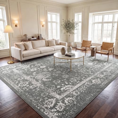 SAFAVIEH Adirondack Area Rug 9x12, Large Dark Green & Ivory ADR109Y