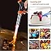 Butane Torch Kitchen Blow Lighter - Culinary Torches Chef Cooking Professional Adjustable Flame Shape Strength with Reverse Use for Creme, Brulee, BBQ, Baking, (Butane Fuel Not Included)