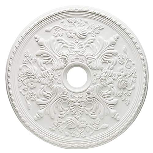 77754 Roset�n para techo con acabado blanco 71,1 cm