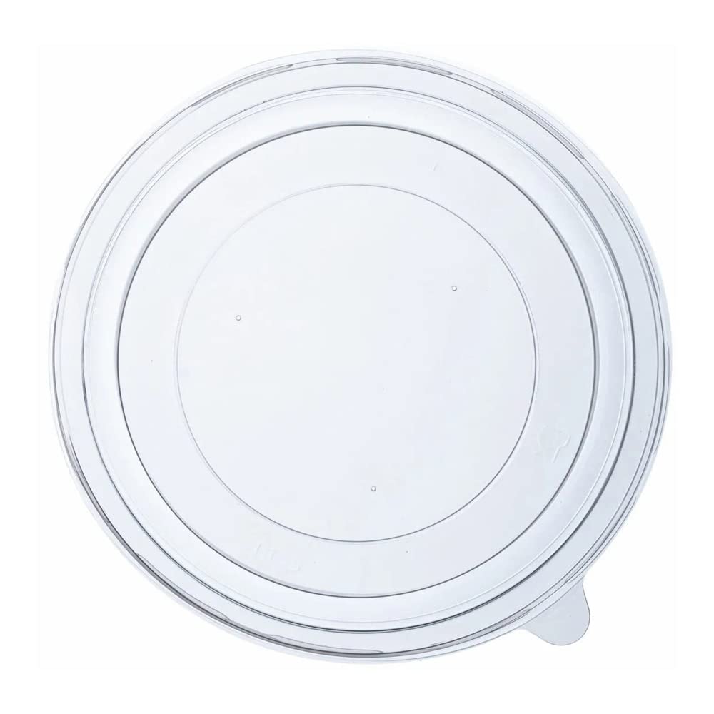 50 Coperchi In Carta Kraft Per Insalatiera - Diametro 150 Mm, Trasparenti, Per Contenitori Da 500-750 Ml