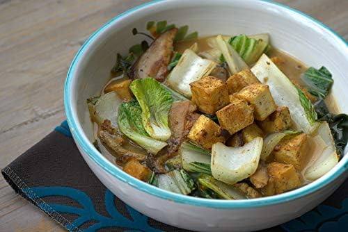 Poster laminado de sopa miso vegana 20x30 pulgadas