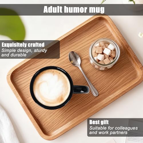 bssmmai Fuck This Shit Tasse, Fuck This Shit Mug mit Versteckter Botschaft, Keramik 350ml Mug mit Isoliertem Henkel, Neuartiger, kreativer und humorvoller Trinkbecher für Erwachsene (Schwarz)