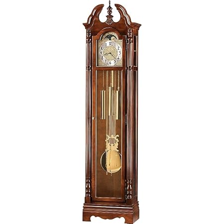 Klinman Chain-Driven Wood Finish Clock