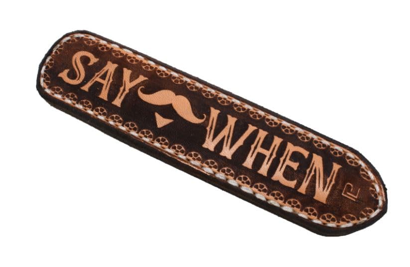 Stinger•V Leather Insulator (MAHOGANY, ONE SIZE, SAY WHEN, PROTECTION)