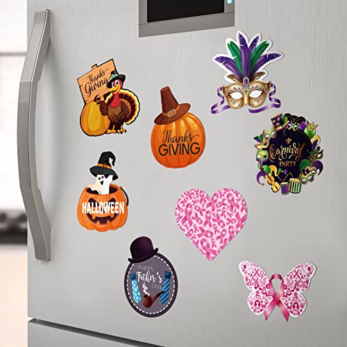 30 imanes decorativos de festividades para refrigerador miniatura 5