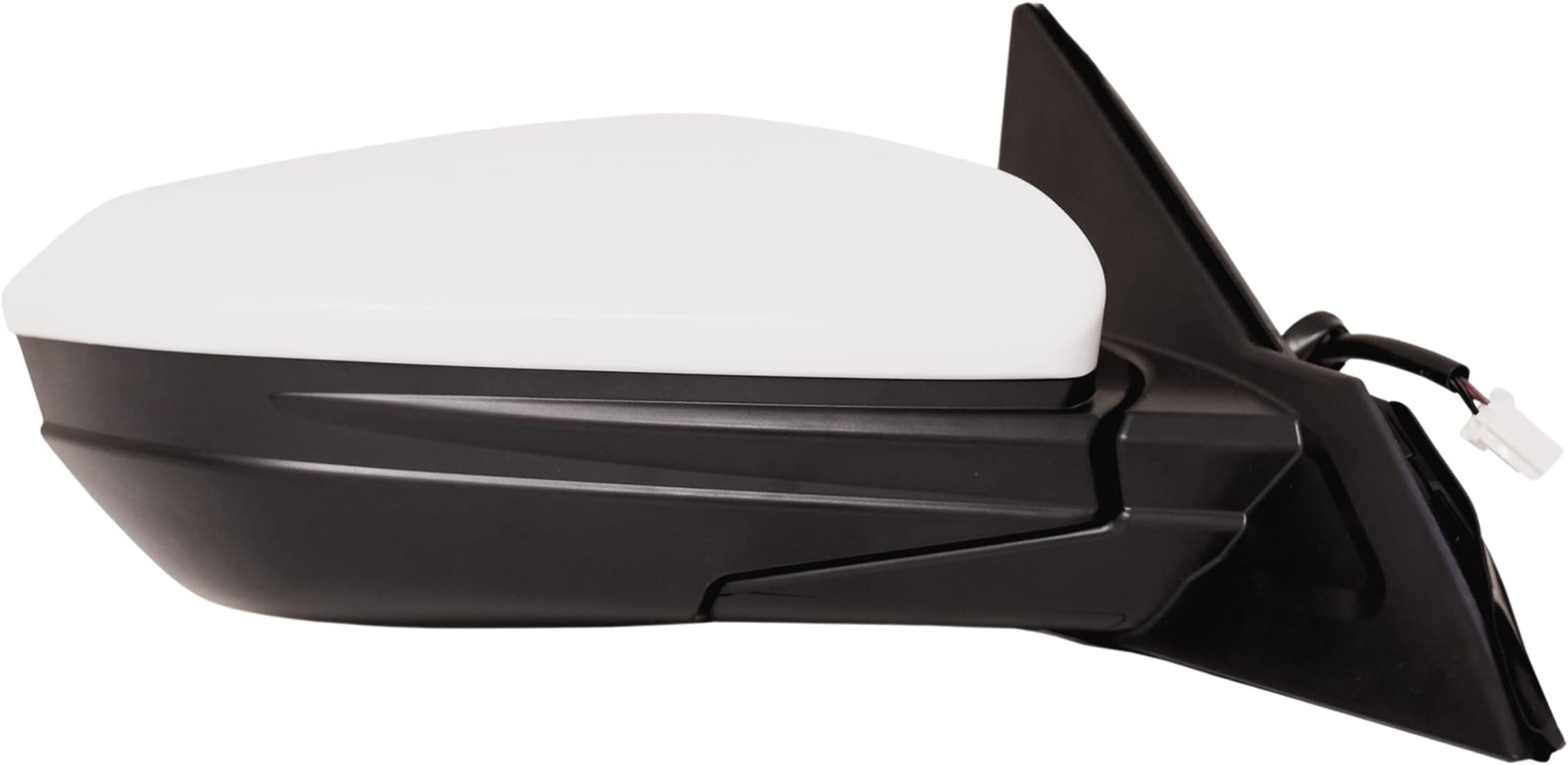 Spieg HO1321283 Passenger Side Mirror Replacement for Honda Civic LX SE SPORT 2016-2021 Power Non-Heated Paintable White 3PIN (RH)