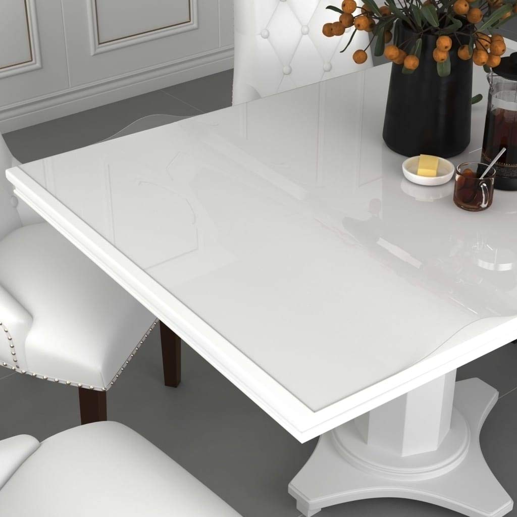 Vidaxl Table Protector Transparent 90x90 cm PVC - 1.6mm Thick