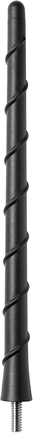 Antenna fits Ford F-250 (2017-2026) 8 Inch Short Rubber Antenna - USA Threading - Carwash Proof - Internal Copper Coil