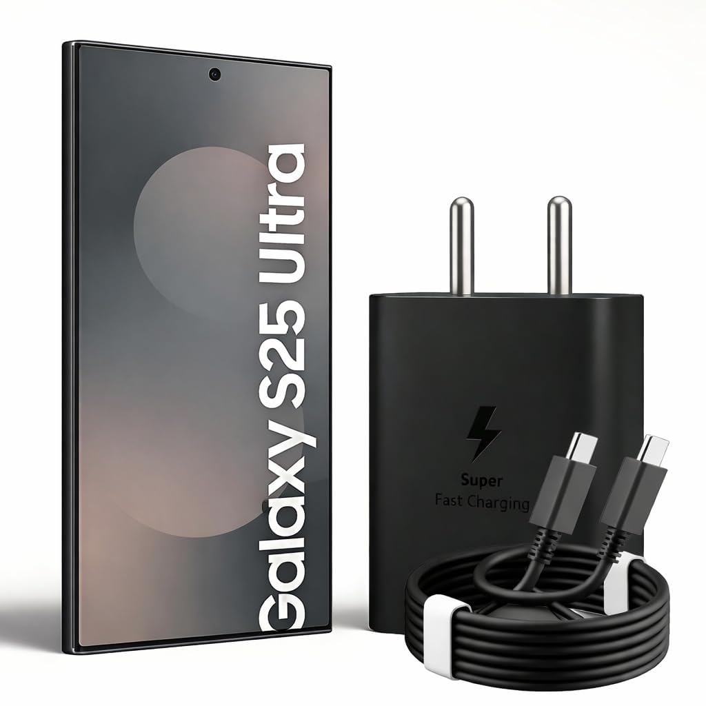 Samsung 45W Superfast Type C Charger with Cable for Samsung S26 Ultra/S25(Ultra/Edge/FE) S24+/S23/S24 Ultra/S23 Fe/M17/M07/M35/Z Fold 7/6/ Flip 7/6/Pixel 10/9 Pro/Galaxy Tab S11/S10 Lite/S10 Fe,Black