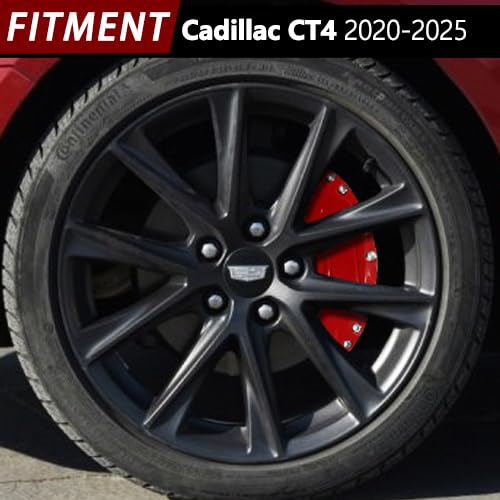 Amazon.com: AOOA Red Caliper Covers Disc Brake Caliper Covers
