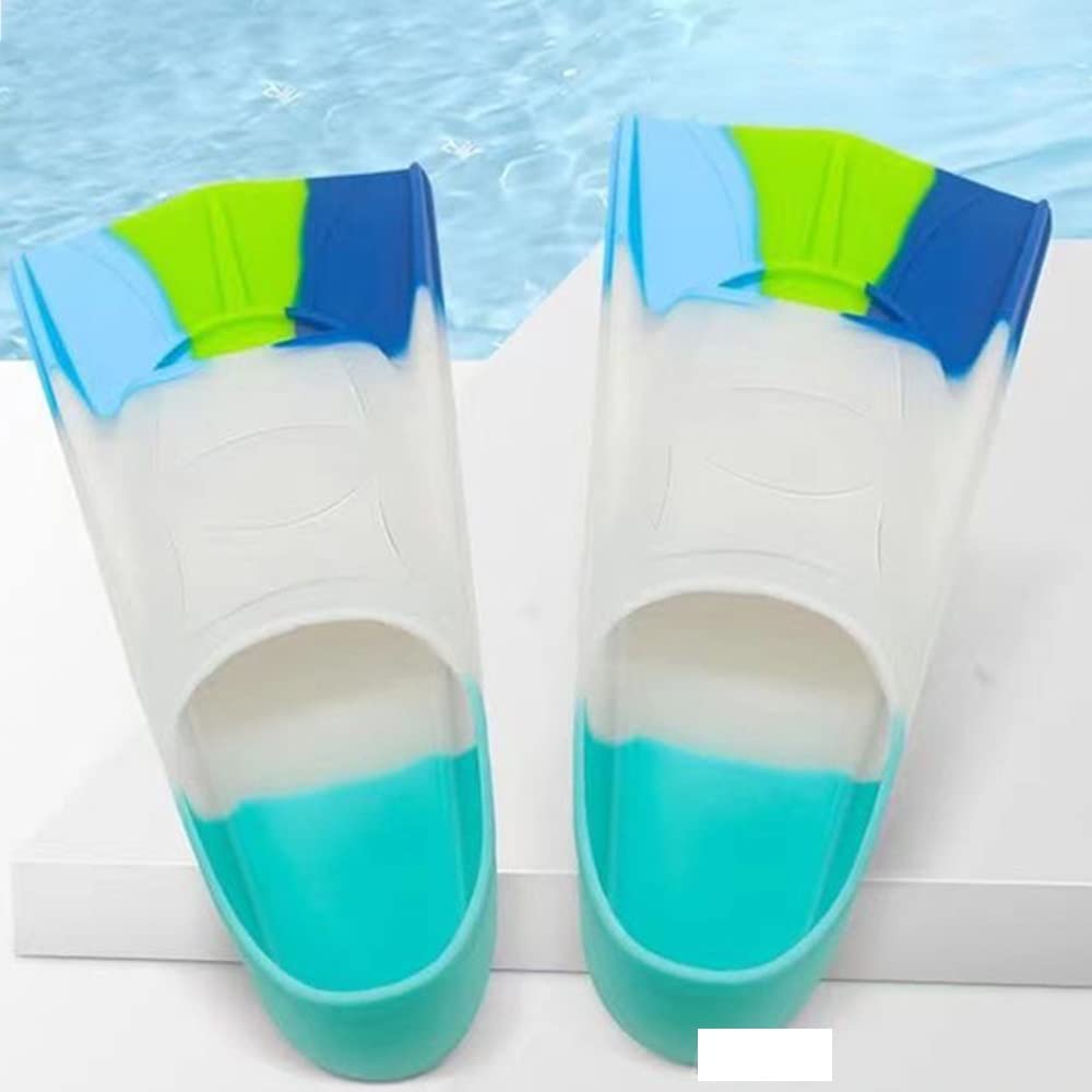 Aletas de Entrenamiento Aletas de Entrenamiento de natación, Aletas de Buceo Profesionales de Silicona, Equipo de Aletas de natación for Adultos Aletas de Natación ( Color : SP2300-6 , Size : M )