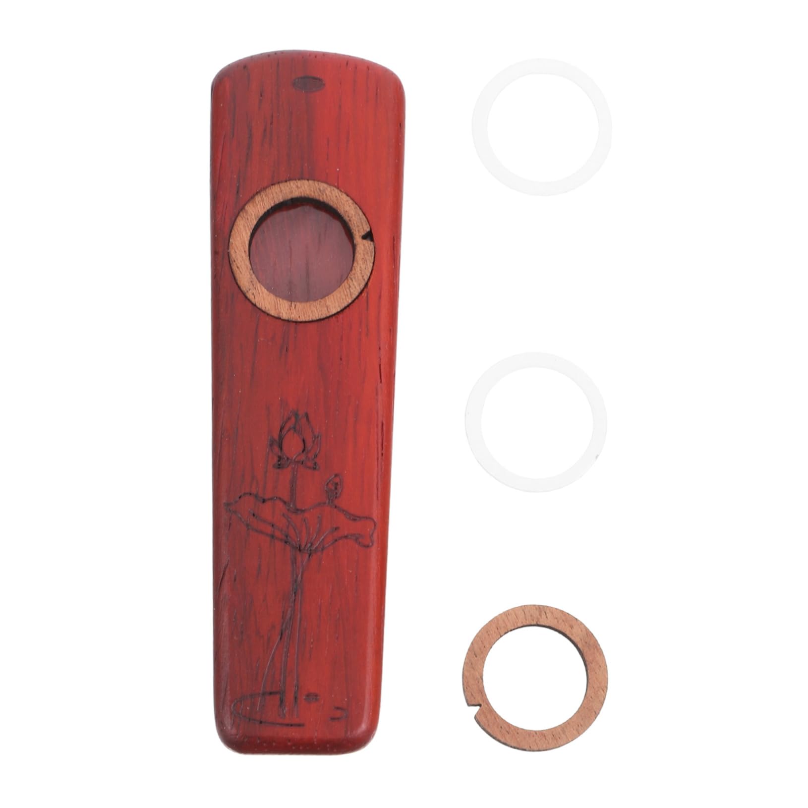 ibasenice 5pièces Kazoo De Instrument De Musique Facile à Apprendre Pour Guitare Et Ukulélé Kazoo Léger Et Portable Pour Débutants